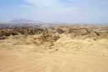 Die Mondlandschaft 30 km östlich von Swakopmund