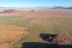 Greenfire offers seemingly endless space. The lodge is located at the bottom right