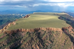 View of the western side of the Gamsberg Plateau