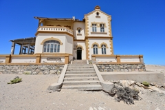 The mine manager had the most magnificent house in Kolmanskop