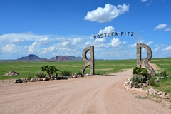 The entrance to Rostock cannot be missed
