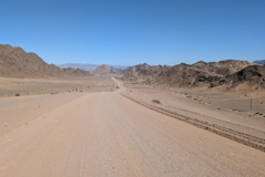 Looking back south into the Orange River valley