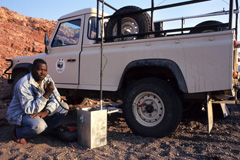 On tour with John Kasaona, with daily reporting by radio to Wêreldsend